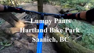 Lumpy Pants at Hartland Bike Park, Saanich, BC