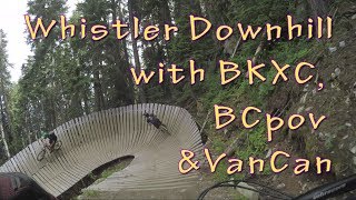 Mountain Biking Whistler, BC - Downhill Park...