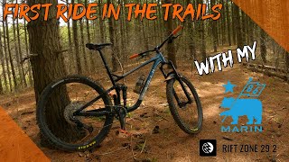 First Ride in The Trails with my Marin Rift Zone 2