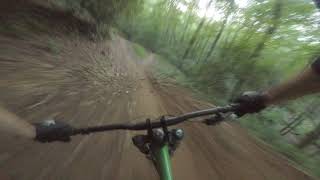 Lower Greens Lick- forced to ride my DHR