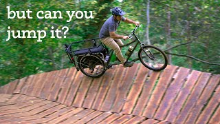 Testing my Cargo Bike on Mountain Bike Trails...
