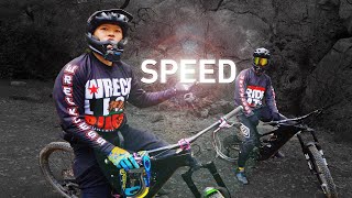 Mountain Biker Gets SCHOOLED and Goes Faster....