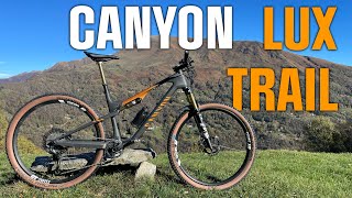 Canyon Lux Trail: oltre il XC