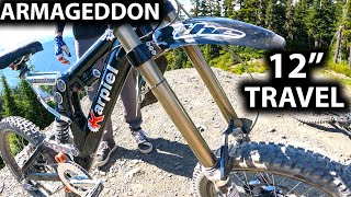 Riding Kyle Warner's 12' Travel Karpiel...