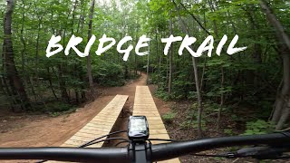 Bridge Trail At WinMan, With The New Drop!