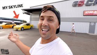 I Brought My R34 Skyline To It's First Car...