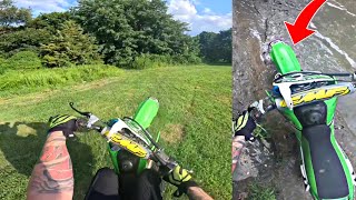 TOOK MY KX65 TO THE TRAILS!! *WENT TERRIBLE*