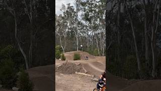 Side by side sends #jumps #mountainbiking...