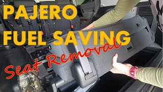 Remove Pajero seats NP 2004 - 2nd and 3rd Row...