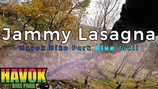 Jammy Lasagna Havok Bike Park Blue MTB Trail