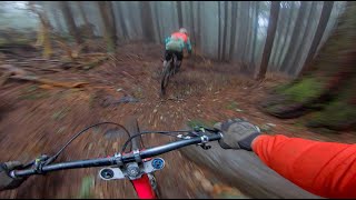 Shredding with Rafi the trail dog and the Boys!
