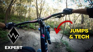 Black Diamond Top to Bottom Run of Sydney's Mt...