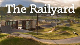 Riding the mind-blowing 'Railyard' MTB Jump Park