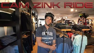 I got to meet and ride with Cam Zink, Troy Lee...
