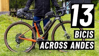 13 BICICLETAS DE ACROSS ANDES 2023