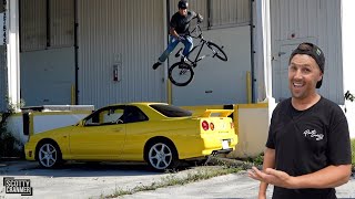 I Talked My Brother Into Doing A Tail Whip...