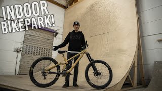 INDOOR BIKEPARK mit dem Freeride Bike! (&...