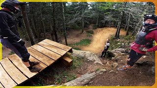 Last Bike Park Laps of The Year At Killington...