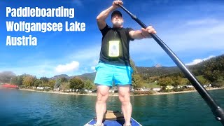 Travel Vlog AUSTRIA |  Paddleboarding on Lake...