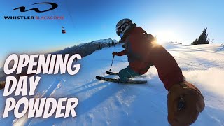 Whistler Opening Day Delivers Perfect Powder...