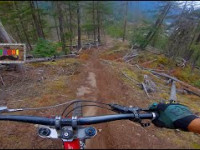 Pemberton, BC. - 'The Stache' DH trail