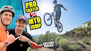 PRO SKATEBOARDER vs MOUNTAIN BIKE - CAN HE...