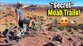 Riding 'SECRET' Trails in MOAB, UTAH!...