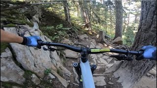 GOAT'S GULLY | Double black trail | Whistler...