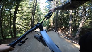 A-LINE | Black trail | Whistler Bikepark