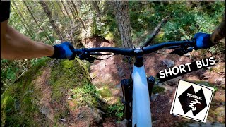 SHORT BUS | Double black trail | Whistler