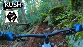 KUSH | Double black trail | Whistler
