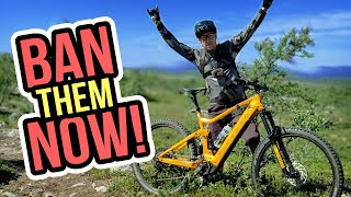 My First E-MTB RIDE & Review!