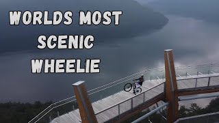 Worlds Most Scenic Wheelie