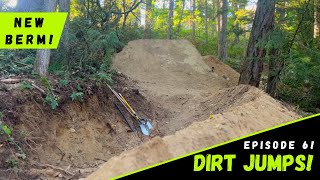 Building a Bike Park Size Berm at my Backyard...