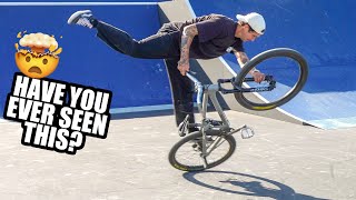 HAVE YOU EVER SEEN THIS ON A MOUNTAIN BIKE?...