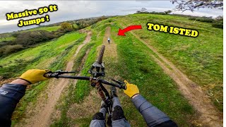 Woodys Bike Park is Epic!  Massive Jumps and...