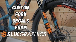 Custom Fork Decals From Slik Graphics