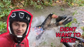 WE DIDN’T EVEN WANT TO RIDE!