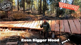 Big Bridge Feature for the Drop Zone - Wood...