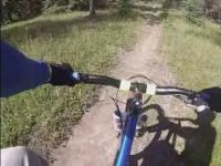 Mountain Biking: Trail 7 to Lake Annette in...