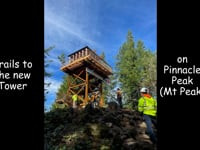 Trails to the Tower on Pinnacle Peak