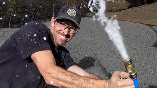 No more frozen pipes or garden hoses! Fixing...