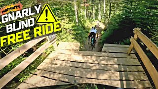 HITTING A GNARLY FREE RIDE LINE BLIND! | Jack...