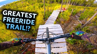 Riding and mastering a SUPER FUN Freeride...