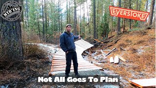 Building MTB Features and Finding A Spring