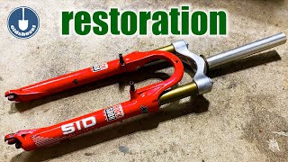 Vintage Rock Shox SID XC Restoration