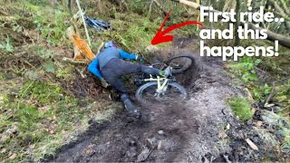 The First Ride on my New bike and I nearly...
