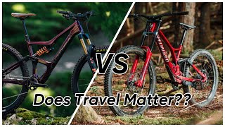 DOES TRAVEL MATTER ON A MOUNTAIN BIKE??