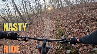Evening MTB Ride In New York