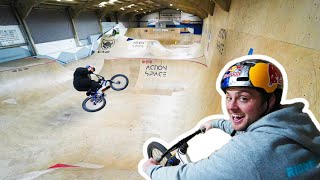 RIDING THE BIGGEST SKATEPARK IN EUROPE!!